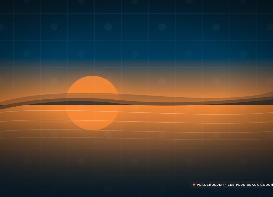 Les plus beaux couchers de soleil — photo de démonstration